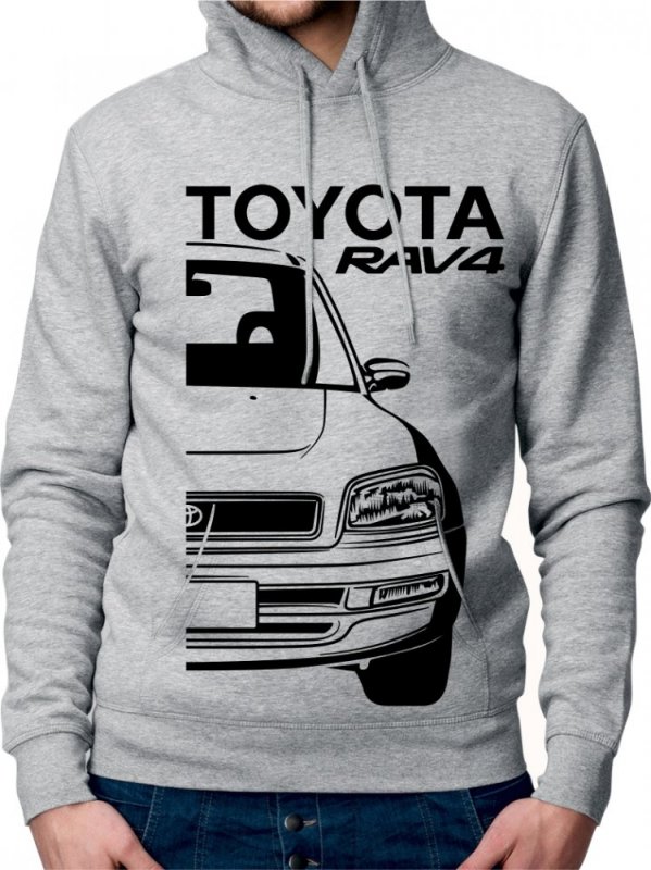 Toyota RAV4 Moški Pulover s Kapuco