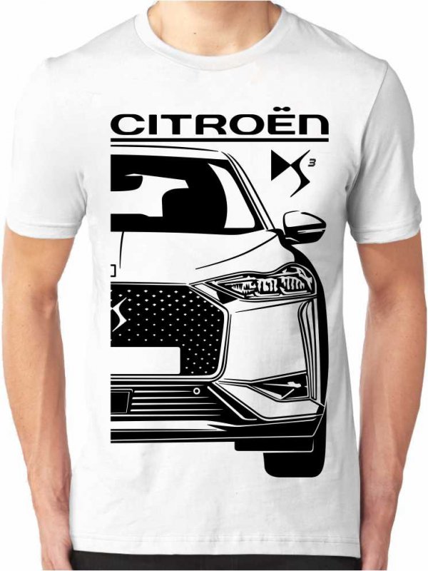 Citroën DS3 2 Facelift Mannen T-shirt