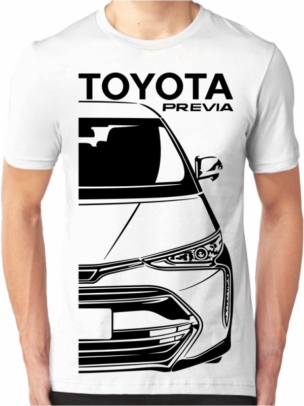Maglietta Uomo Toyota Previa 3 Facelift