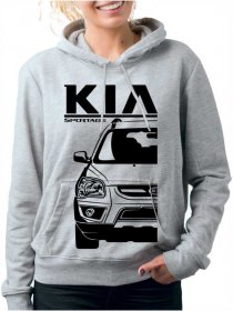 Kia Sportage 2 Facelift Ženski Pulover s Kapuco