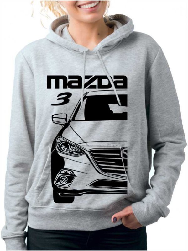 Mazda 3 Gen3 Női Kapucnis Pulóver