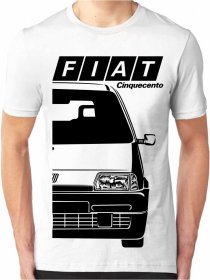 Fiat Cinquecento Pánsky Tričko