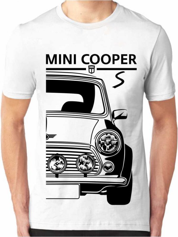 Classic Mini Cooper S Mk3 Mannen T-shirt