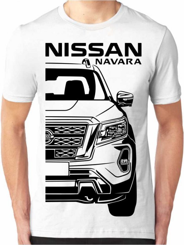 Nissan Navara 3 Facelift Koszulka męska