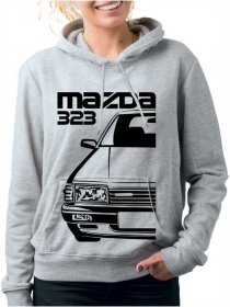 Mazda 323 Gen3 Ženski Pulover s Kapuco