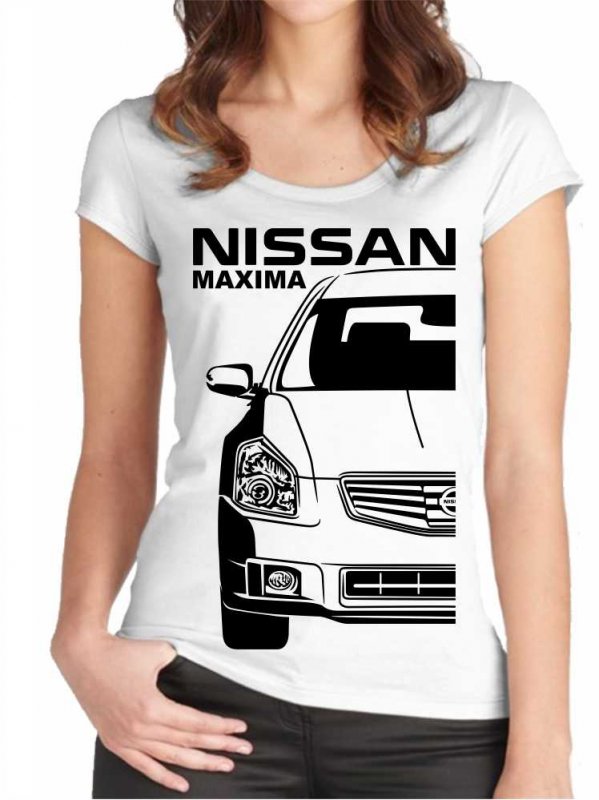 Nissan Maxima 6 Facelift Dámske Tričko