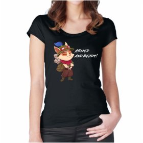 Teemo armed and ready Női Póló