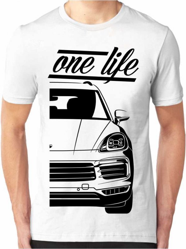 Porsche Cayenne Mannen T-shirt