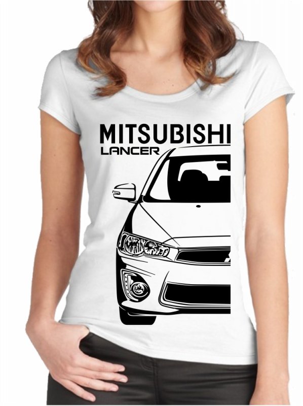 Mitsubishi Lancer 9 Facelift Moteriški marškinėliai