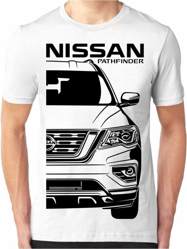 Nissan Pathfinder 4 Facelift Koszulka męska