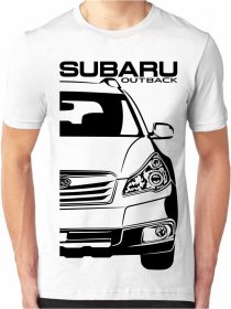 Subaru Outback 4 Pánske Tričko
