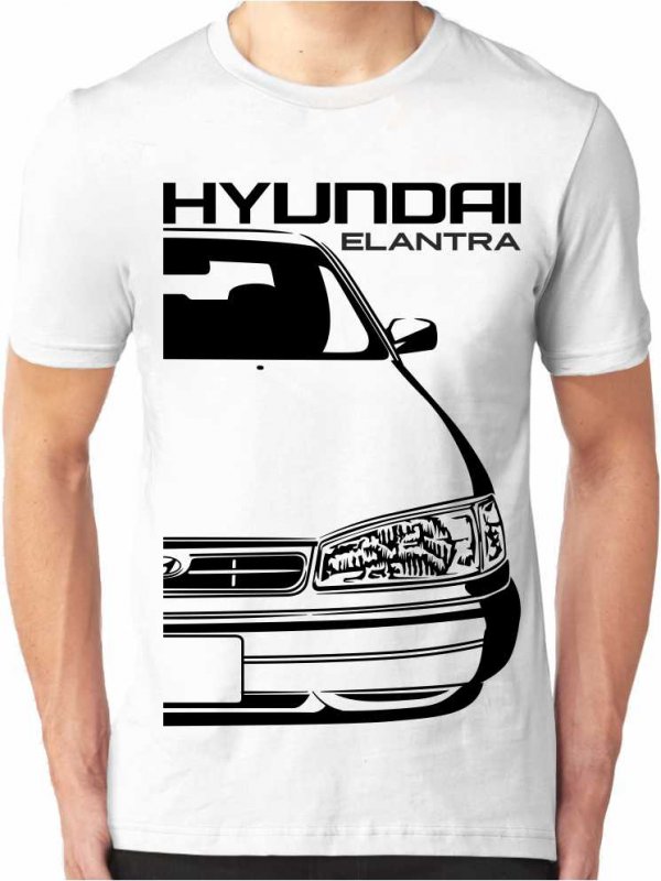 Hyundai Elantra 1 Mannen T-shirt