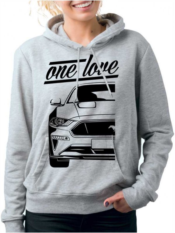 Sweat-shirt pour femmes Ford Mustang 6gen One Love