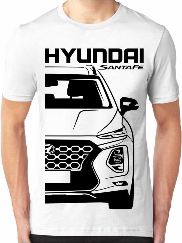 Hyundai Santa Fe 2018 Ανδρικό T-shirt