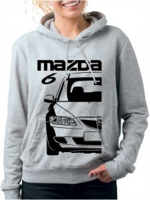 Mazda 6 Gen1 Női Kapucnis Pulóver