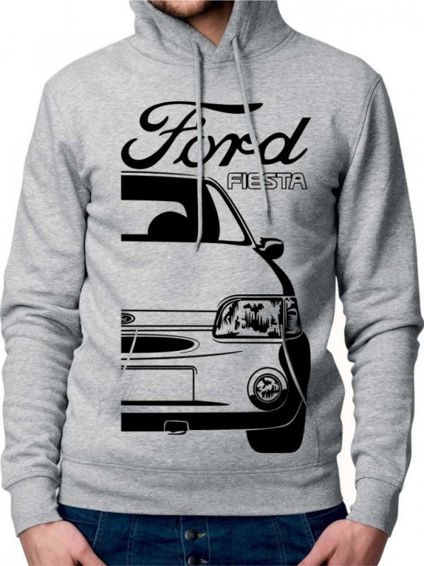 Ford Fiesta Mk3 SI Herren Sweatshirt