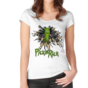 John Wick - Pickle Rick Koszulka Damska