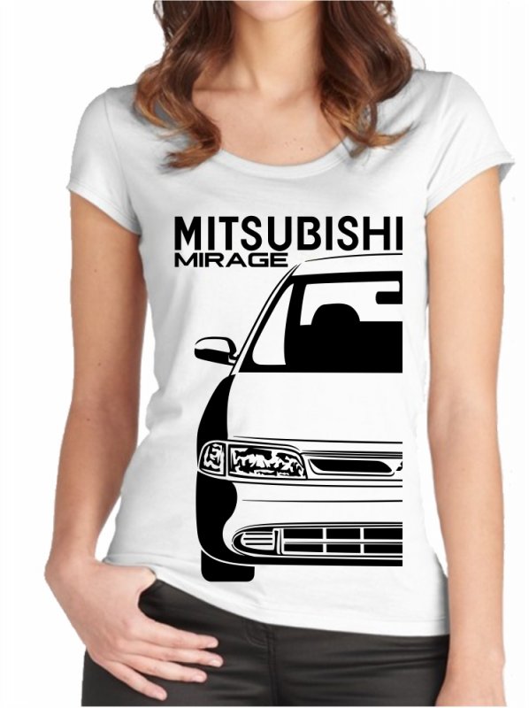Mitsubishi Mirage 4 Dames T-shirt