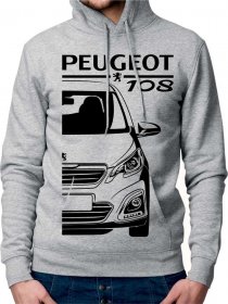 Peugeot 108 Férfi Kapucnis Pulóve