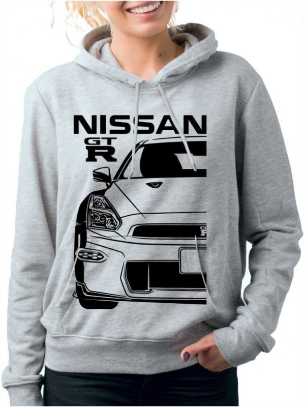 Nissan GT-R Facelift 2023 Ženski Pulover s Kapuco