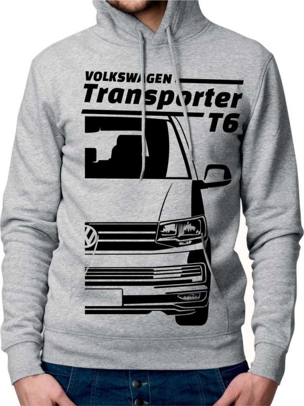 VW Transporter T6 Moški Pulover s Kapuco
