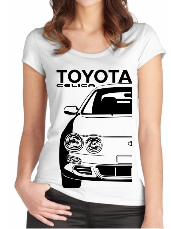 Toyota Celica 6 Moteriški marškinėliai