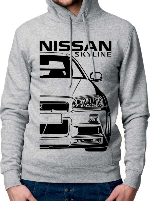 Nissan Skyline GT-R 5 Vīriešu džemperis