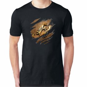 Scorpio sign  Мъжка тениска Ripped⠀