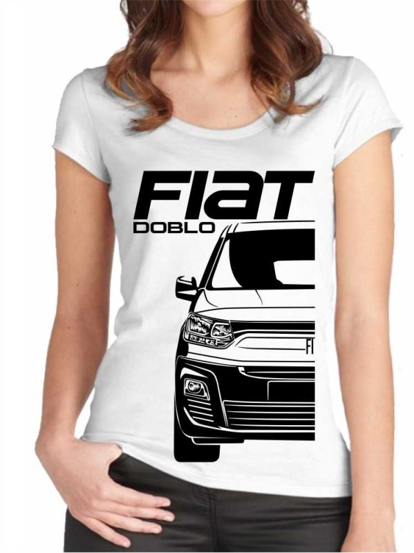 Fiat Doblo 3 Moteriški marškinėliai