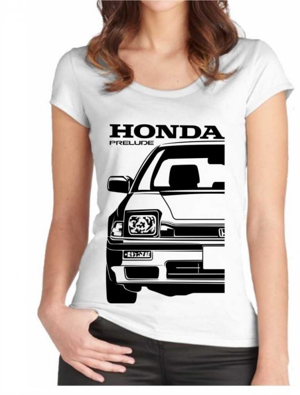 Honda Prelude 2G Dámske Tričko