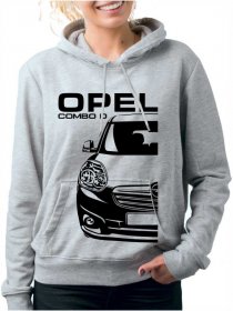 Opel Combo D Ženski Pulover s Kapuco