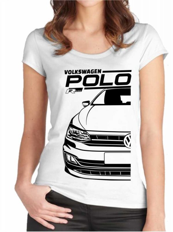 VW Polo Mk6 R-line Дамска тениска