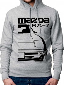 Mazda RX-7 FB Series 1 Moški Pulover s Kapuco