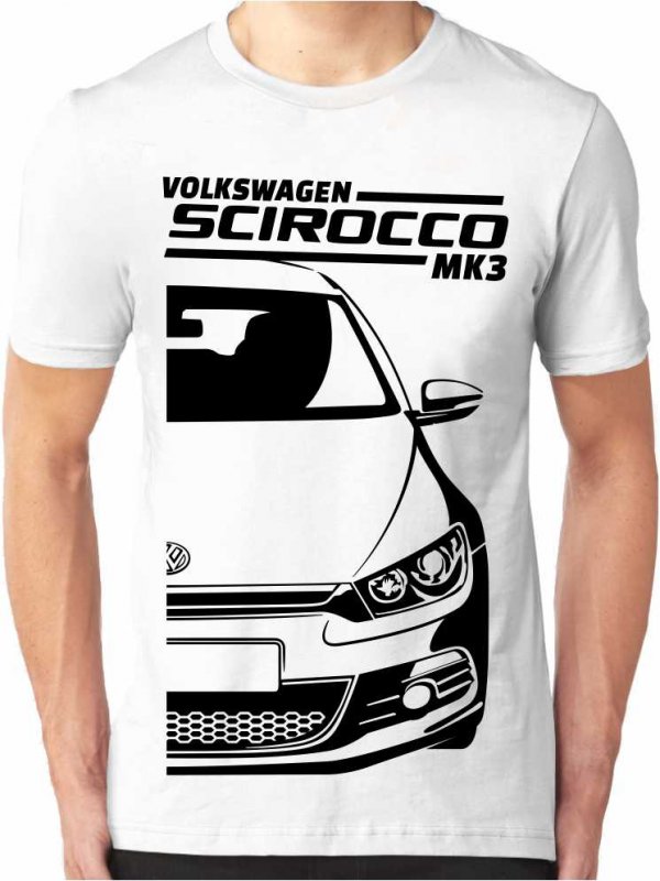 VW Scirocco Mk3 Pánske Tričko
