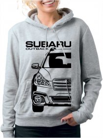 Subaru Outback 5 Ženski Pulover s Kapuco