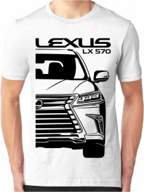 Lexus 3 LX 570 Facelift 2 Koszulka męska