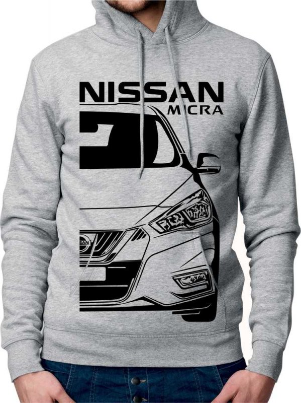 Nissan Micra 5 Herren Sweatshirt
