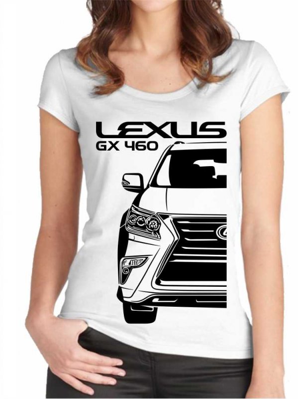 Lexus 2 GX 460 Facelift 1 Dámské Tričko