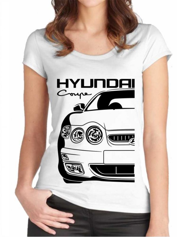Hyundai Coupe 1 RD2 Moteriški marškinėliai