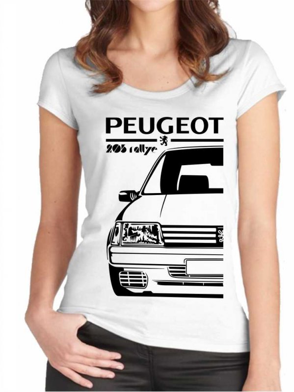 T-shirt pour femmes Peugeot 205 Rallye