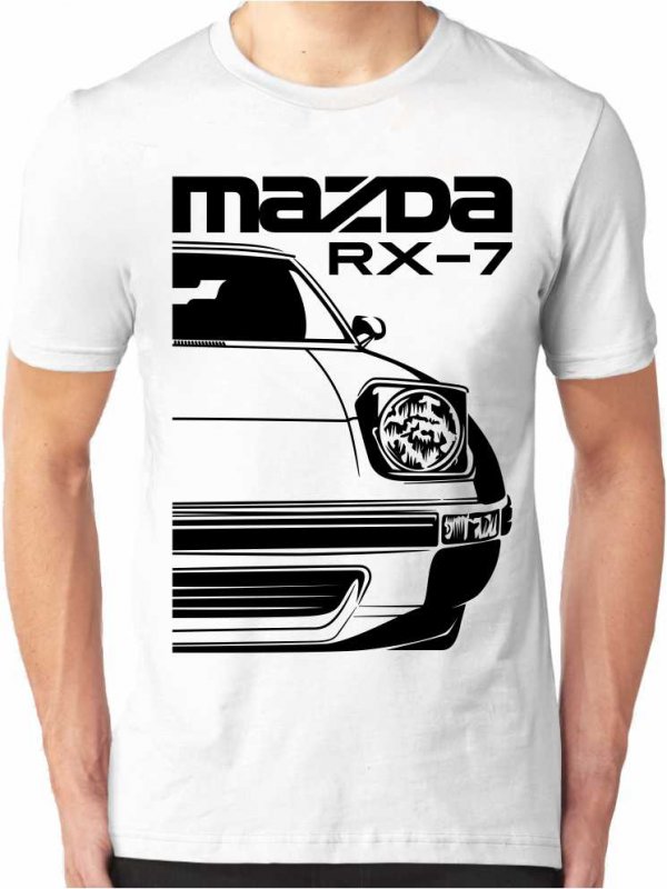 Mazda RX-7 FB Series 3 Mannen T-shirt