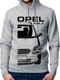 Opel Agila 1 Moški Pulover s Kapuco