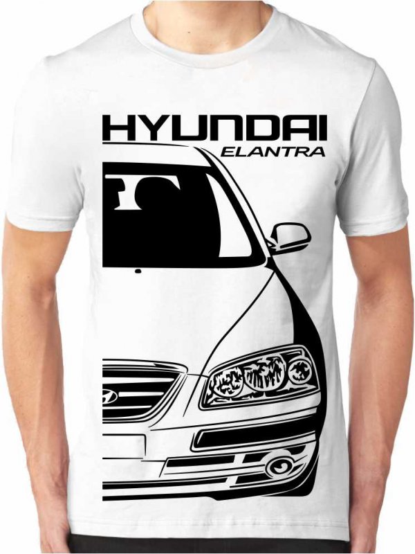 Hyundai Elantra 3 Facelift Pistes Herren T-Shirt