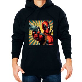 Bluza Męska Deadpool Gun