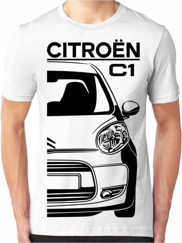 Koszulka Męska Citroën C1 Facelift 2009