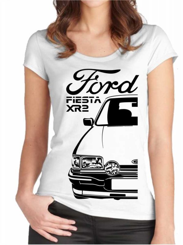 Ford Fiesta MK2 XR2 FBD Dames T-shirt