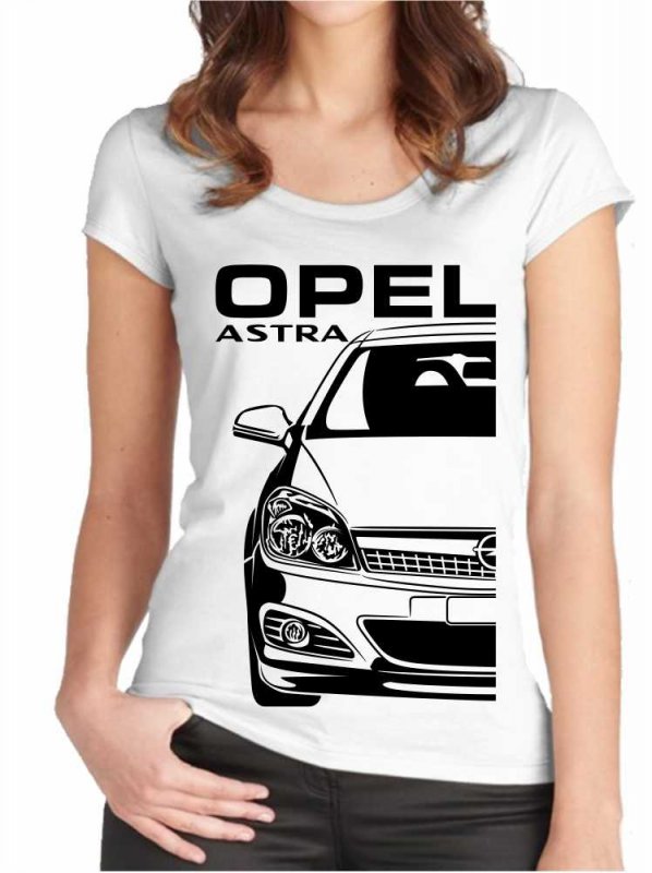 Opel Astra H Facelift Moteriški marškinėliai