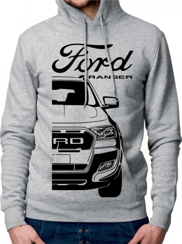 Sweat-shirt pour homme Ford Ranger Mk3 Facelfit 2