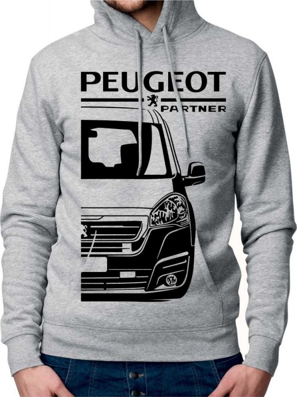 Peugeot Partner 2 Facelift Heren Sweatshirt
