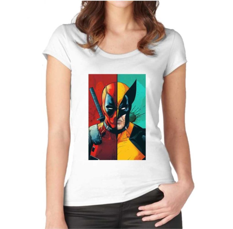 Maglietta Donna Deadpool & Wolverine  1